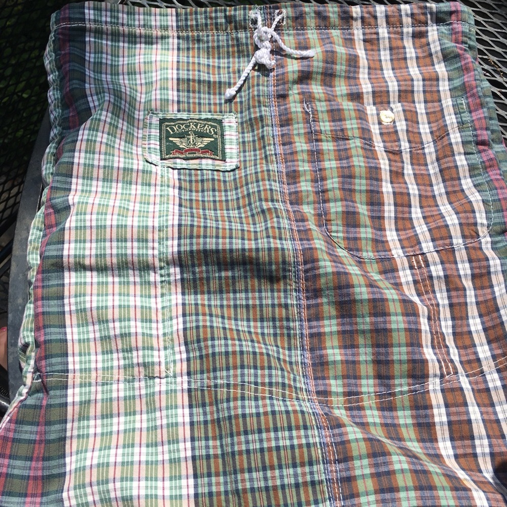 Dockers T-shirt draw string bag